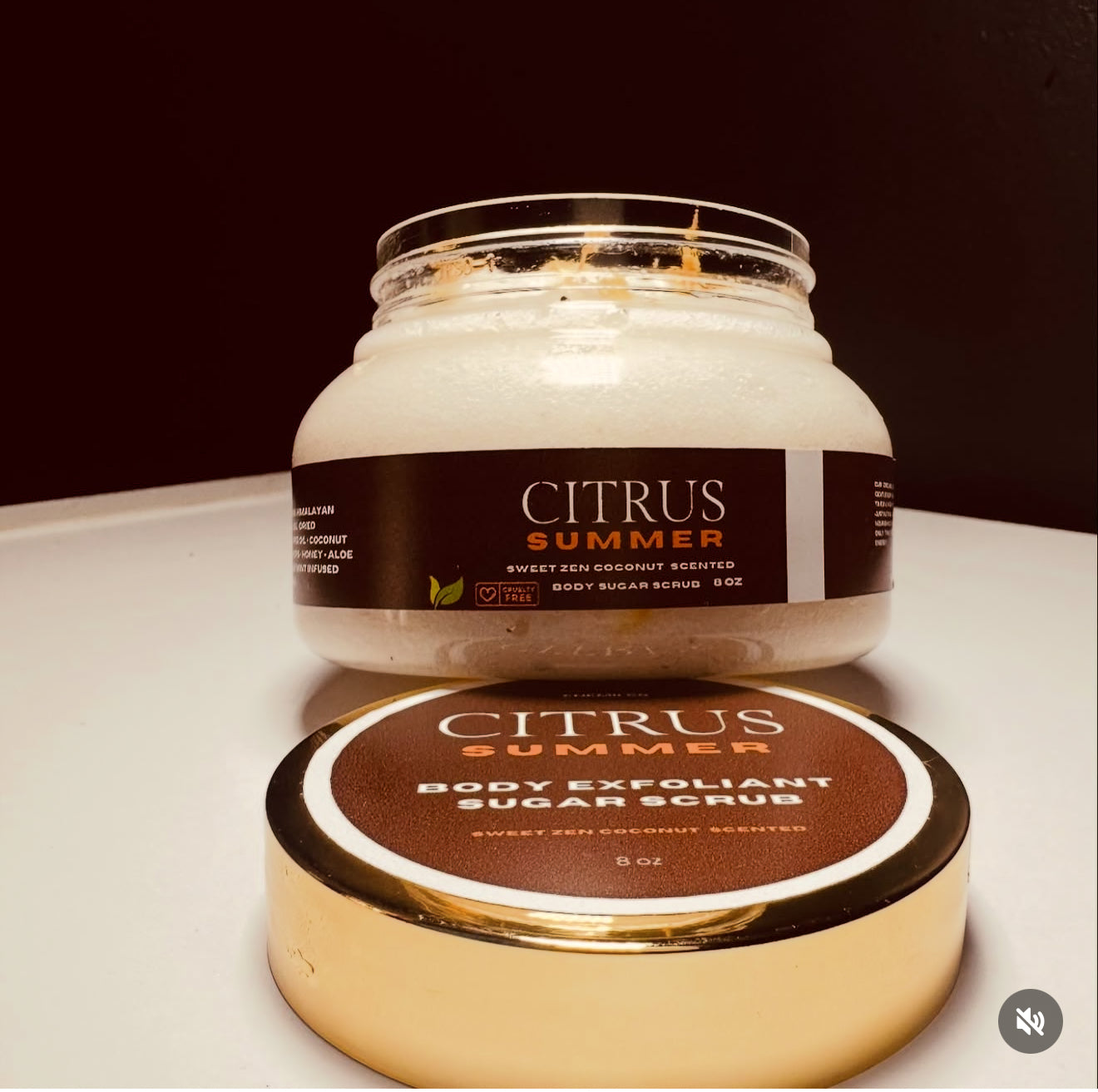 Citrus Summer Body Scrub